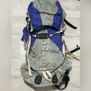 Kelty Illusion 3500 W's Hiking Backpack Silver/purple 57L 28" X 15"